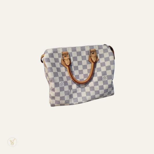 VENDU - Louis Vuitton Speedy 25 Damier Azur