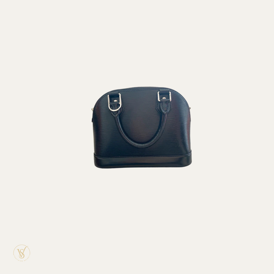 VENDU - Louis Vuitton - Alma BB cuir Epi noir
